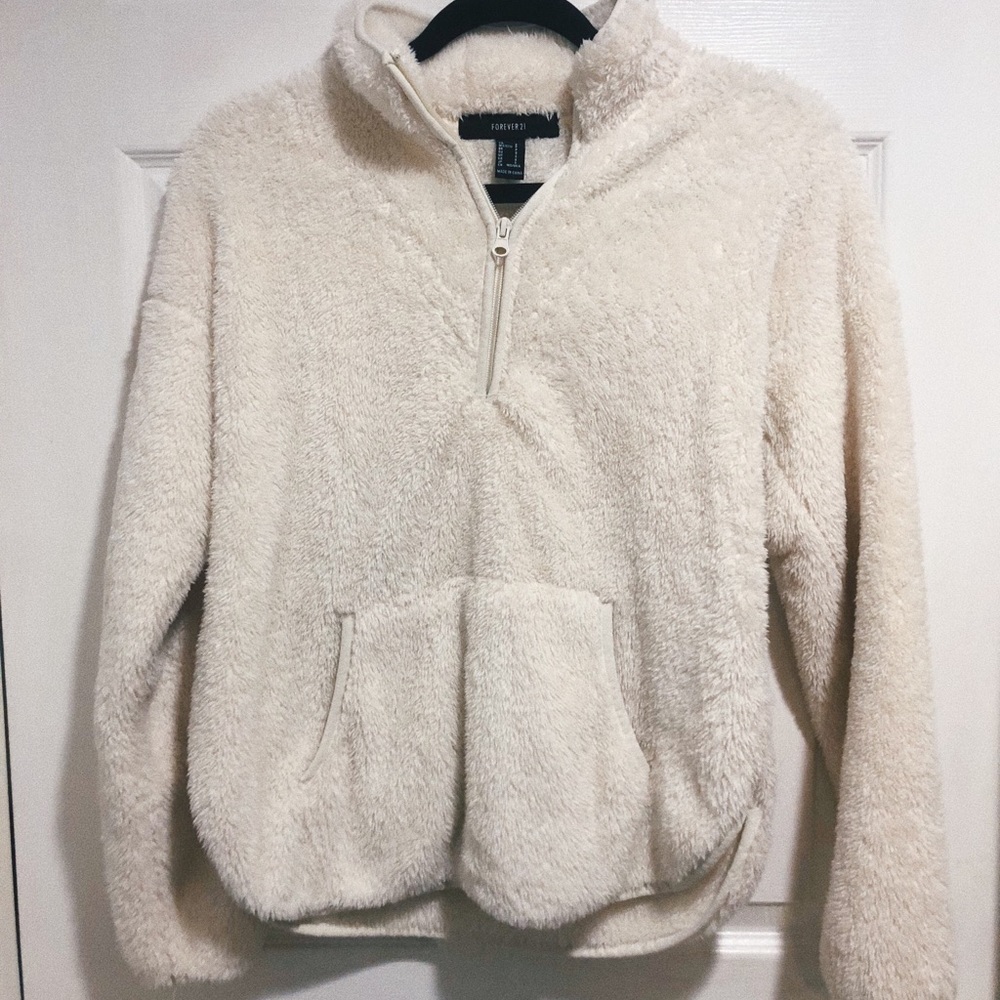 FOREVER 21 QUARTER ZIP